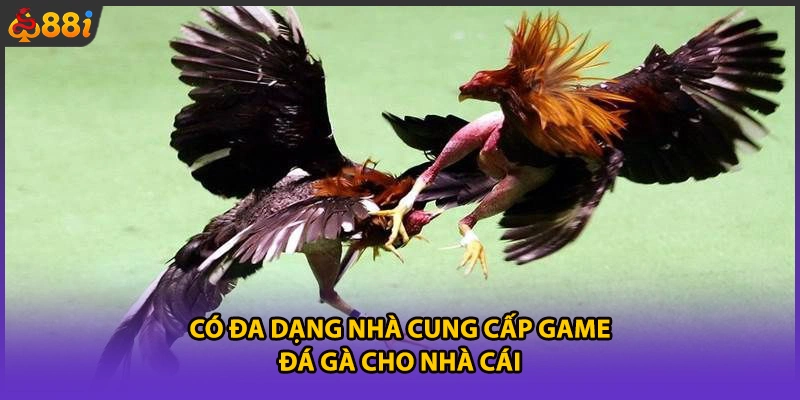 Có đa dạng nhà cung cấp game đá gà cho nhà cái