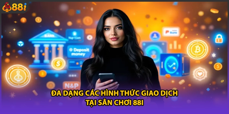 Đa dạng các hình thức giao dịch tại sân chơi 88i