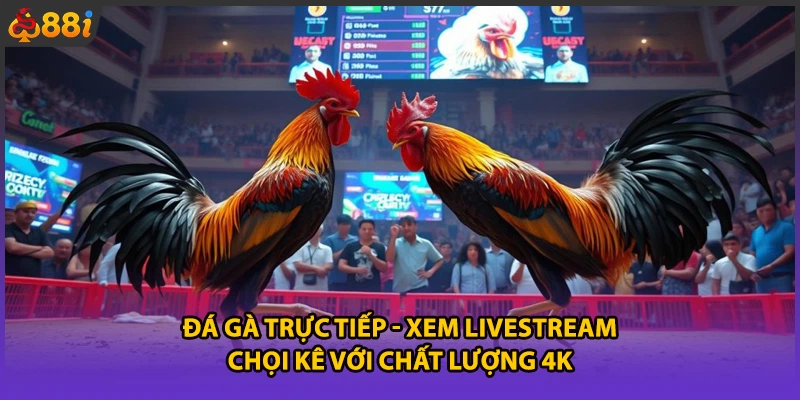 Đá Gà Trực Tiếp - Xem Livestream Chọi Kê Với Chất Lượng 4K