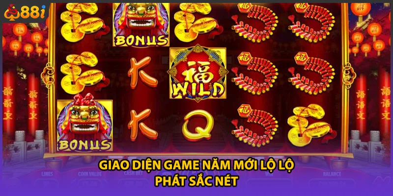 Giao diện game năm mới lộ lộ phát sắc nét